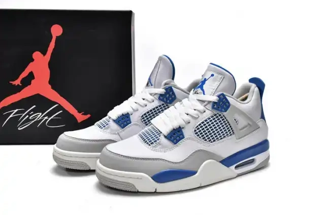 Kick Theory Blue Retro Jordan 4 308497-105 (2012) Military Air 0514